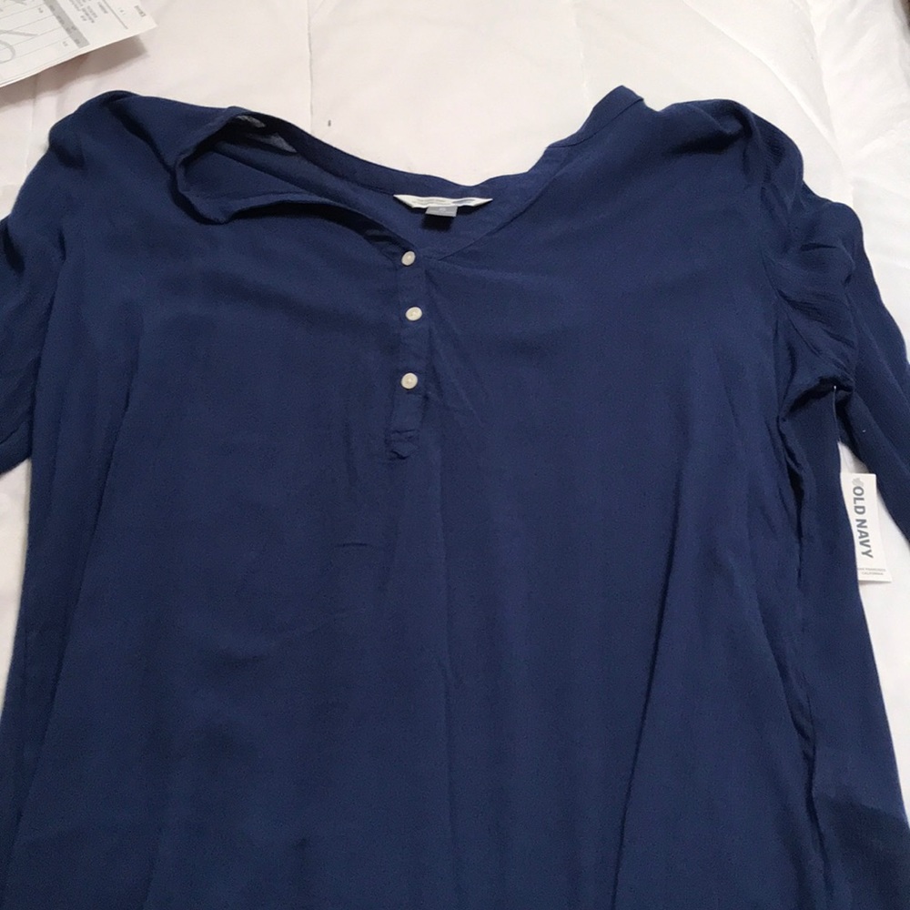 Navy Blue Tunic from Old Navy.